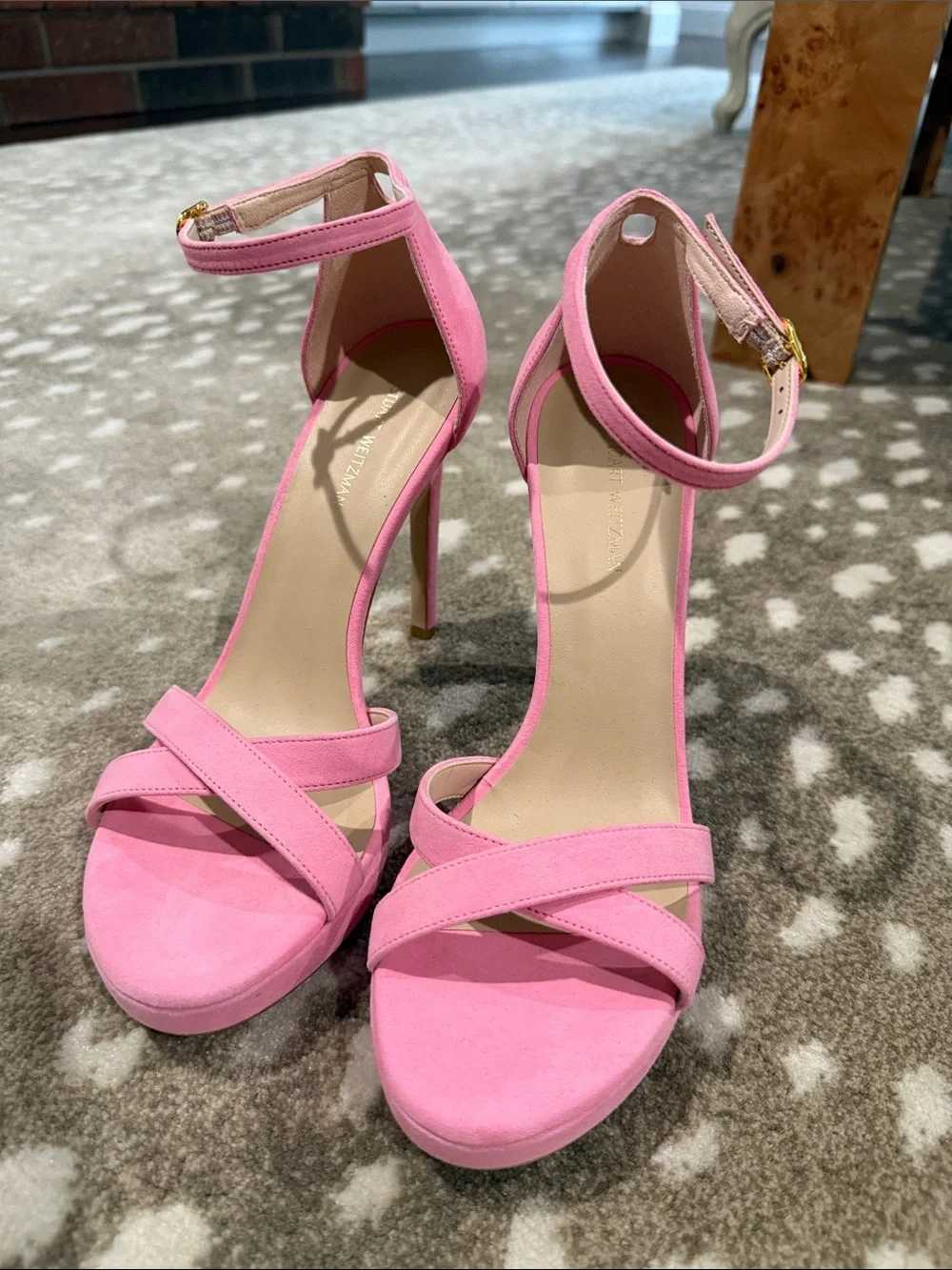 Stuart Weitzman elegant pink